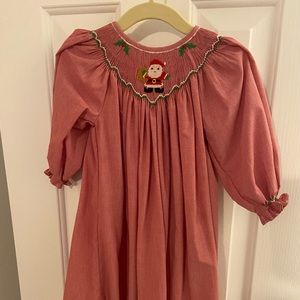 Smocked Christmas Dress